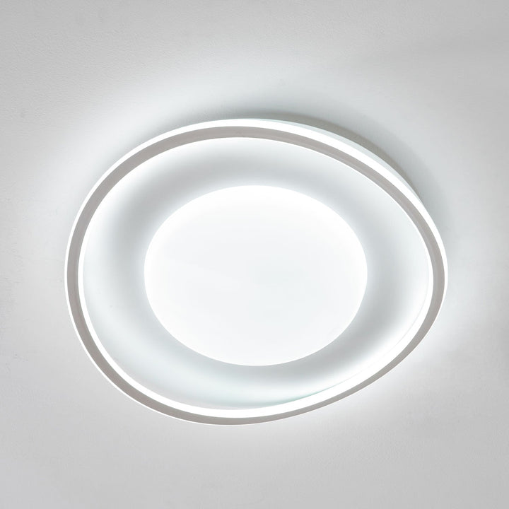 Minimalistyczna Lampa Sufitowa LED w Geometrii
