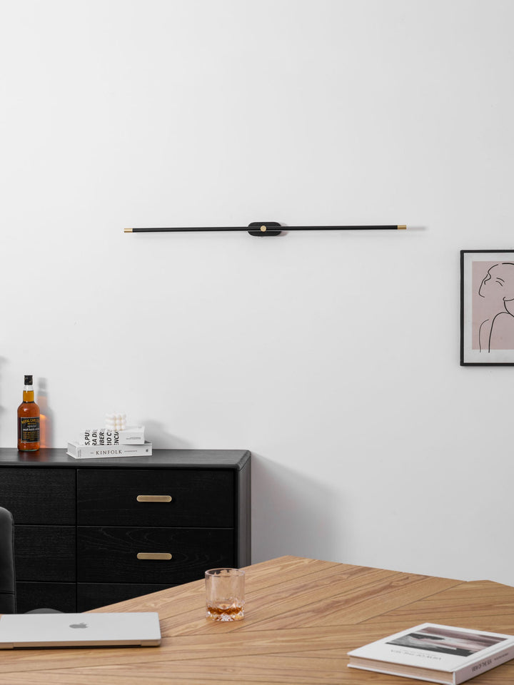 Minimalistyczna Liniowa Lampa Ścienna na Akumulator