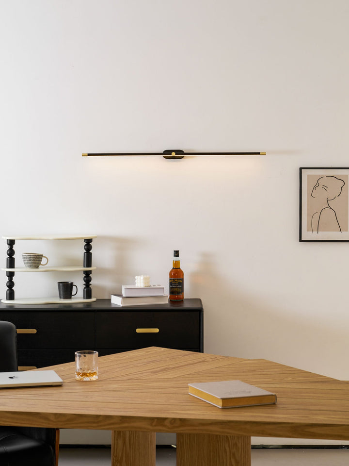 Minimalistyczna Liniowa Lampa Ścienna na Akumulator