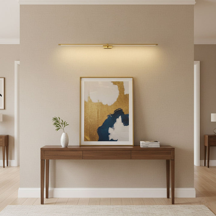 Minimalistyczna Liniowa Lampa Ścienna na Akumulator