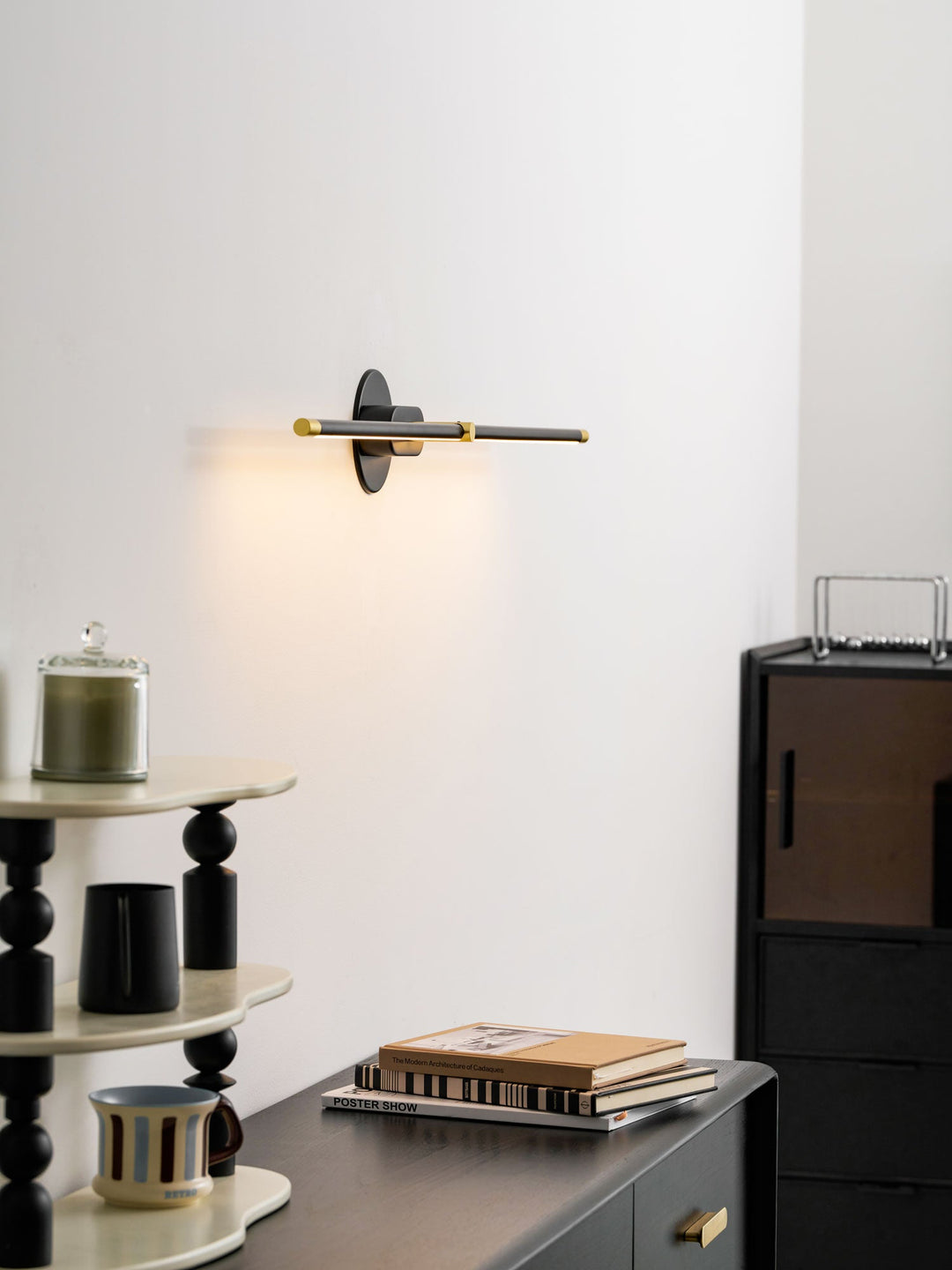 Minimalistyczna Lampa Ścienna Linear