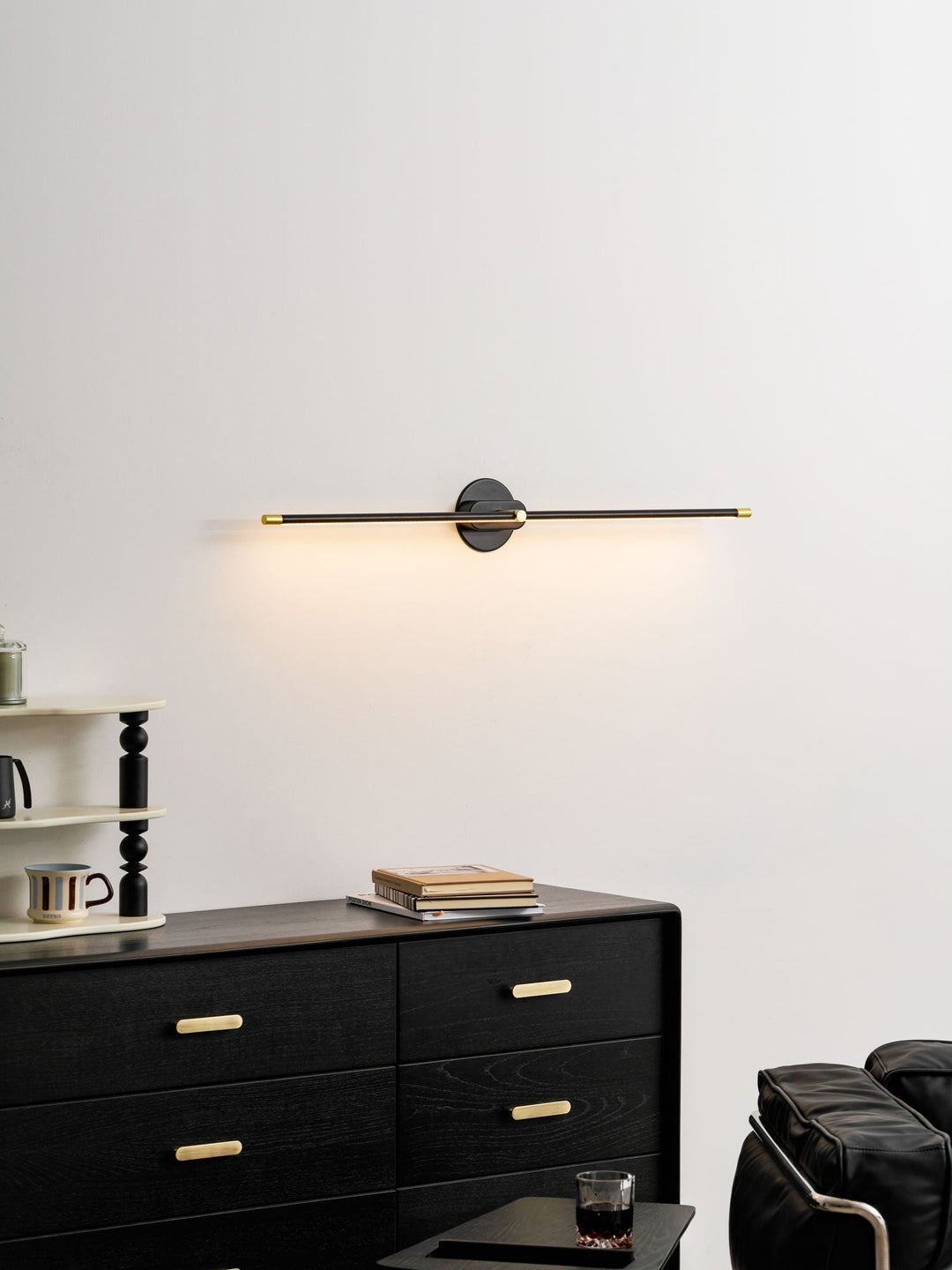 Minimalistyczna Lampa Ścienna Linear