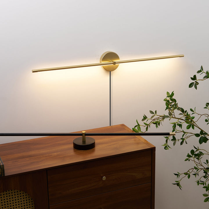 Minimalistyczna Liniowa Lampa LED do Gniazdka