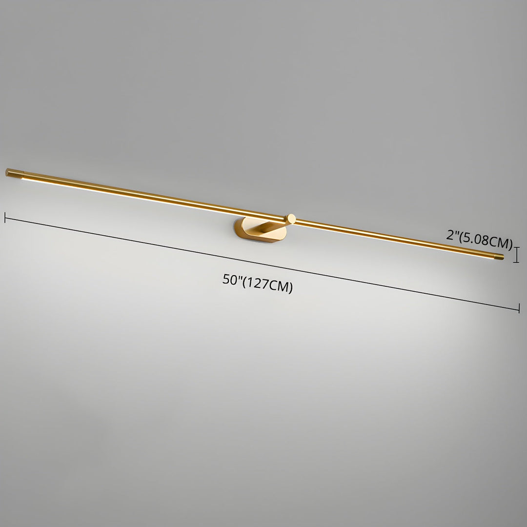 Minimalistyczna Liniowa Lampa Ścienna na Akumulator