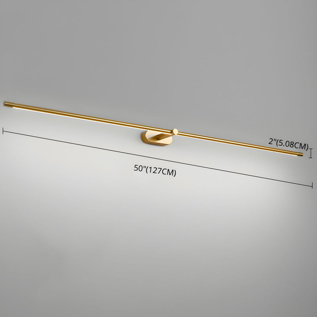 Minimalistyczna Liniowa Lampa Ścienna na Akumulator