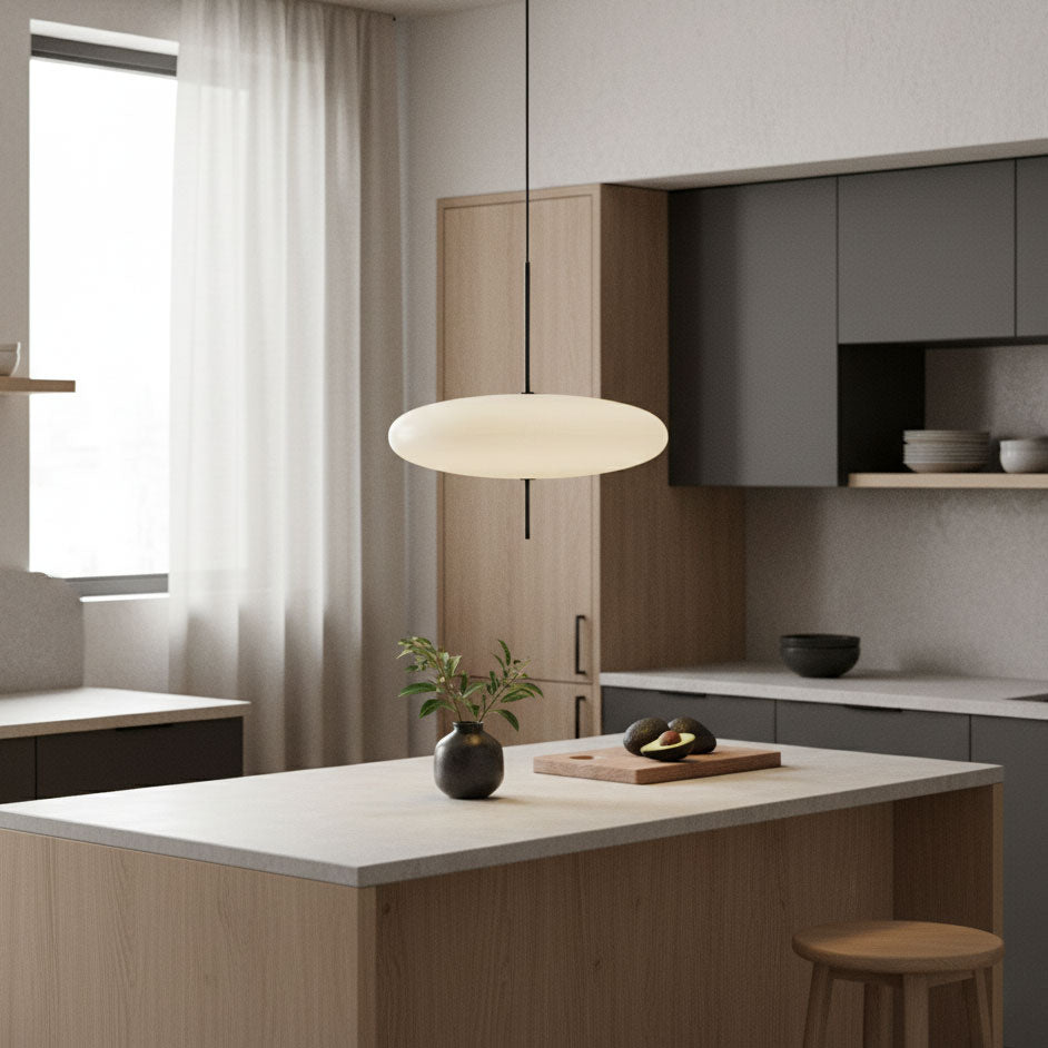 Lampa wisząca Opal Disc