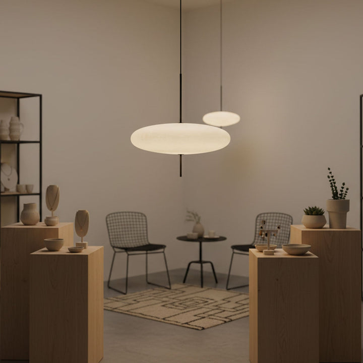 Lampa wisząca Opal Disc