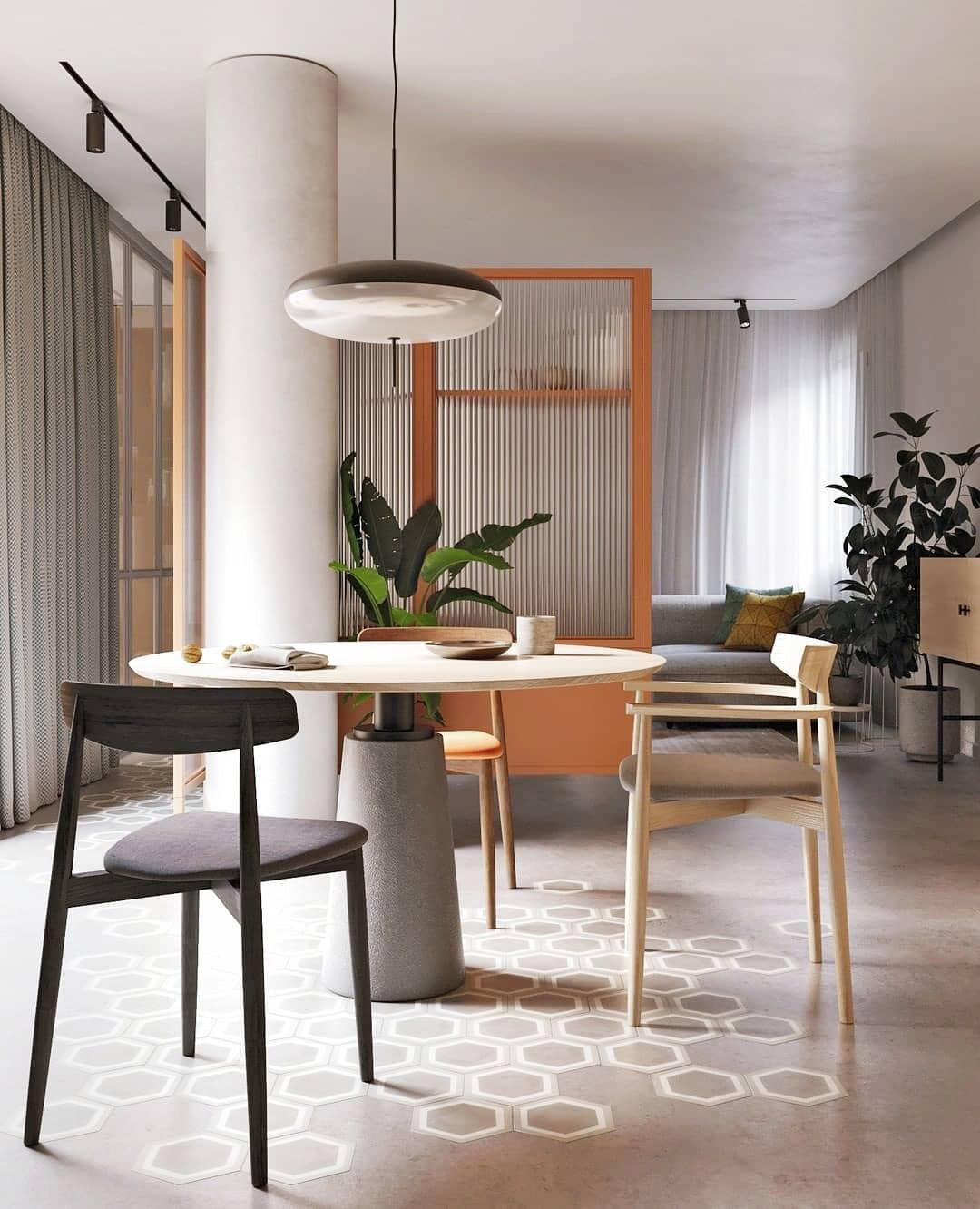 Lampa wisząca Opal Disc