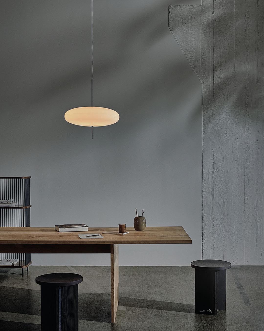 Lampa wisząca Opal Disc