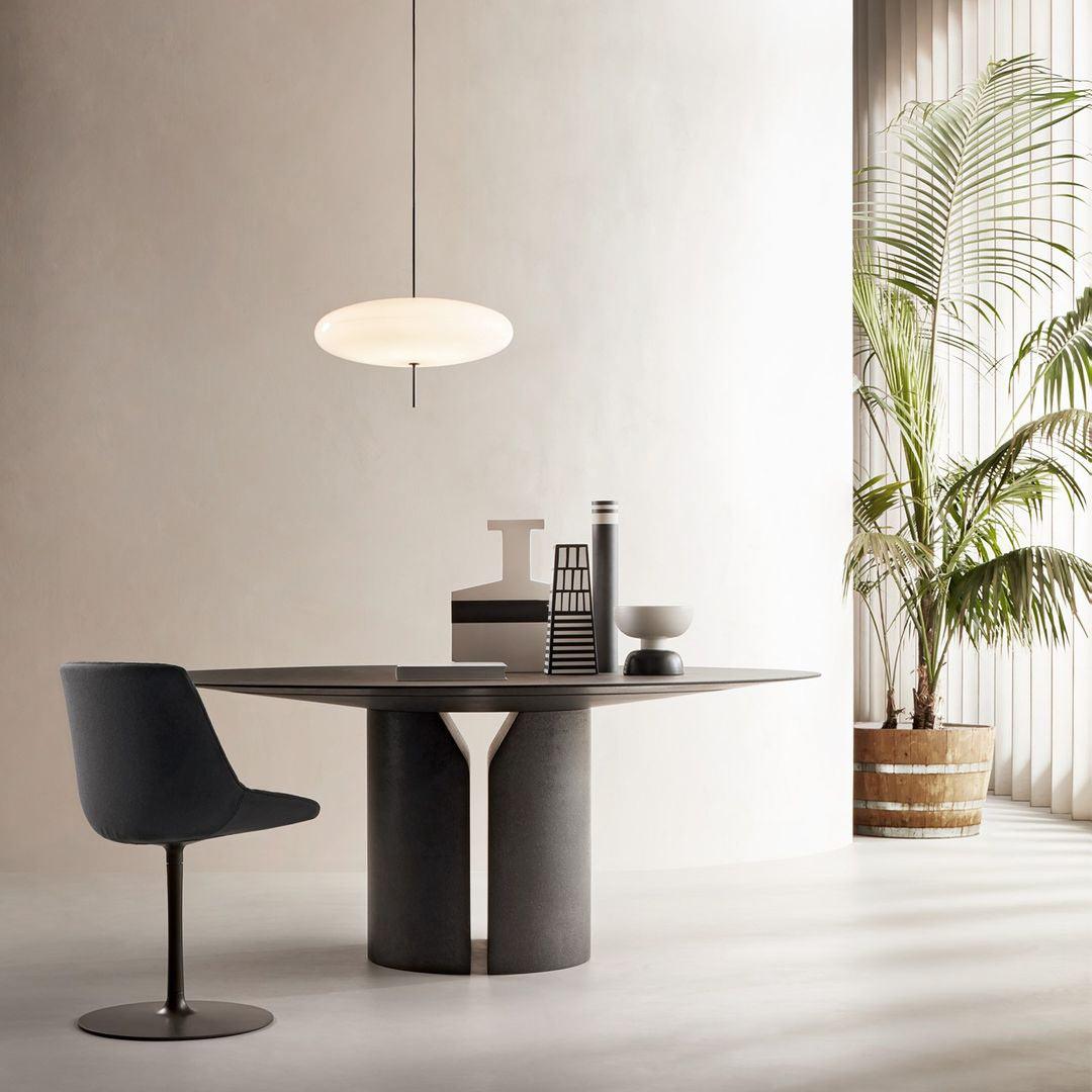 Lampa wisząca Opal Disc