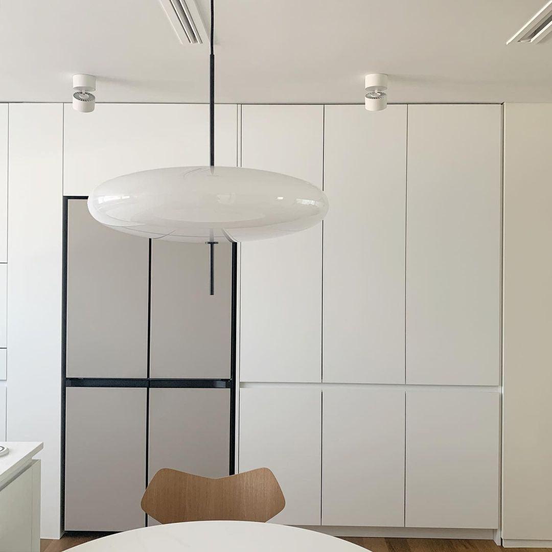 Lampa wisząca Opal Disc
