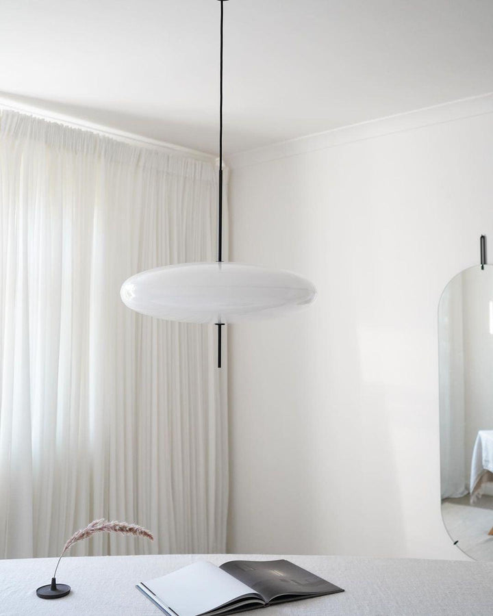 Lampa wisząca Opal Disc