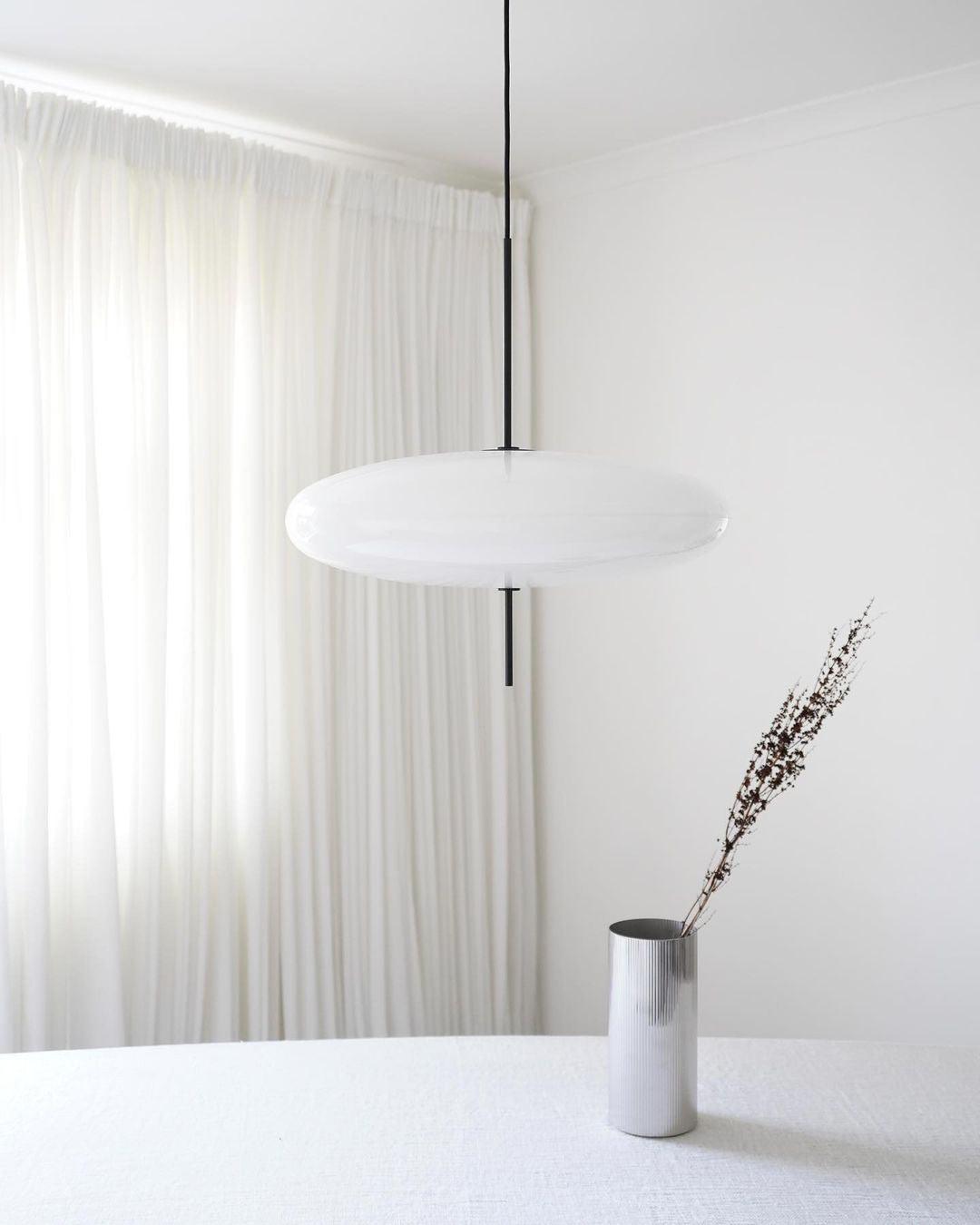 Lampa wisząca Opal Disc