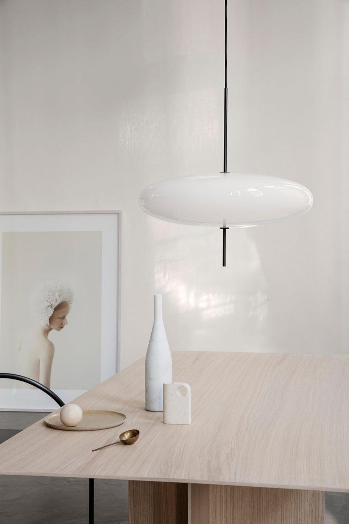 Lampa wisząca Opal Disc