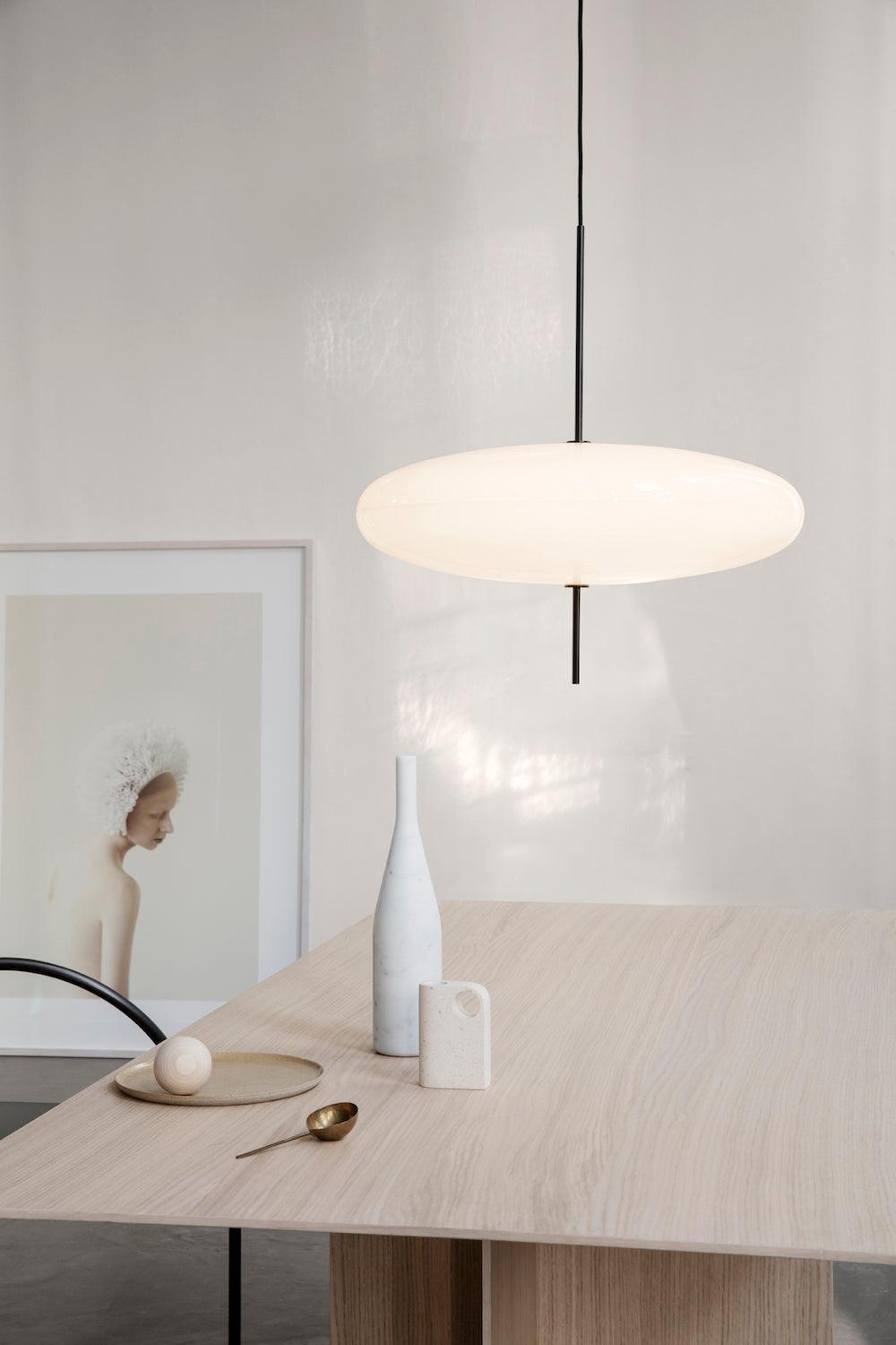Lampa wisząca Opal Disc