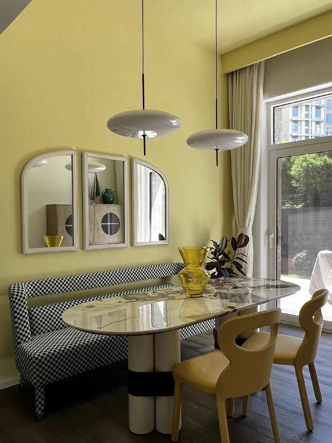 Lampa wisząca Opal Disc