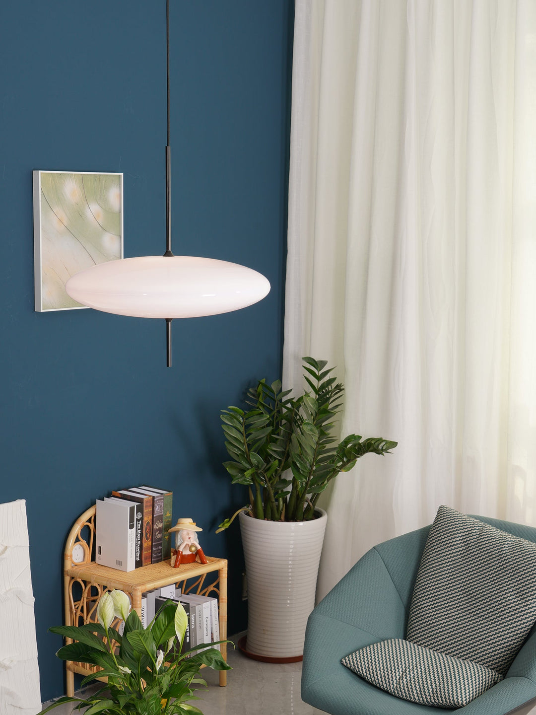 Lampa wisząca Opal Disc
