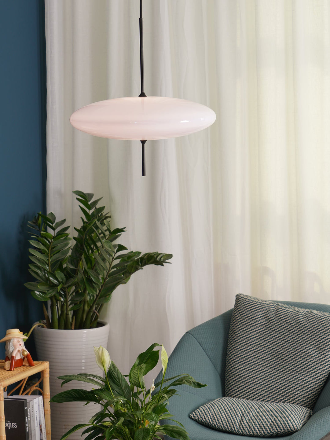 Lampa wisząca Opal Disc