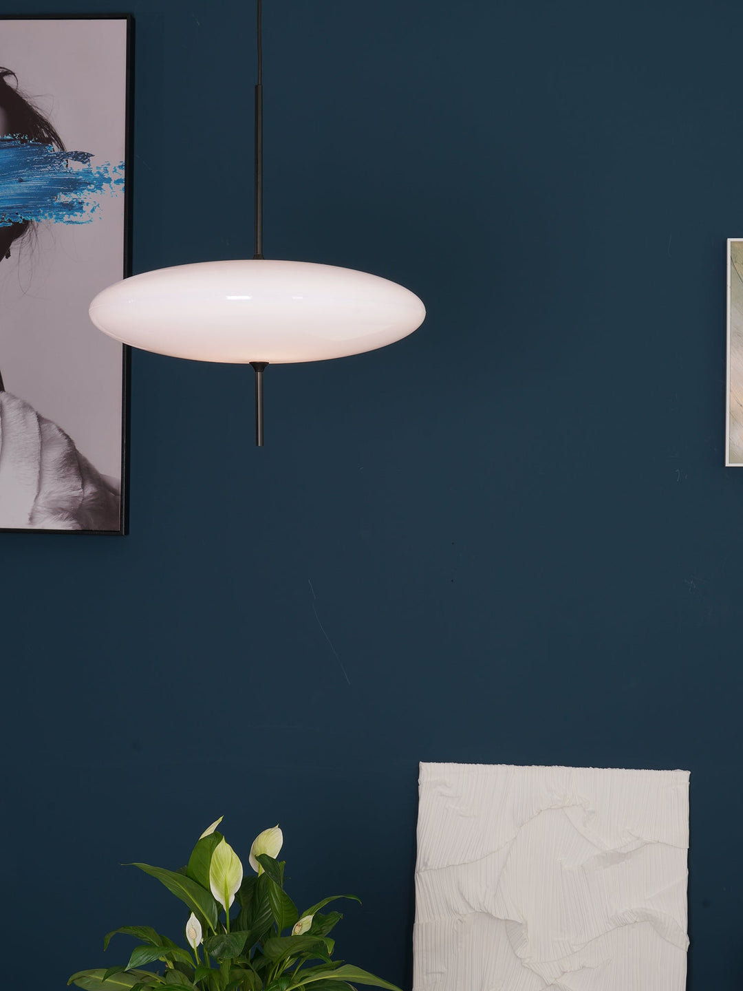 Lampa wisząca Opal Disc