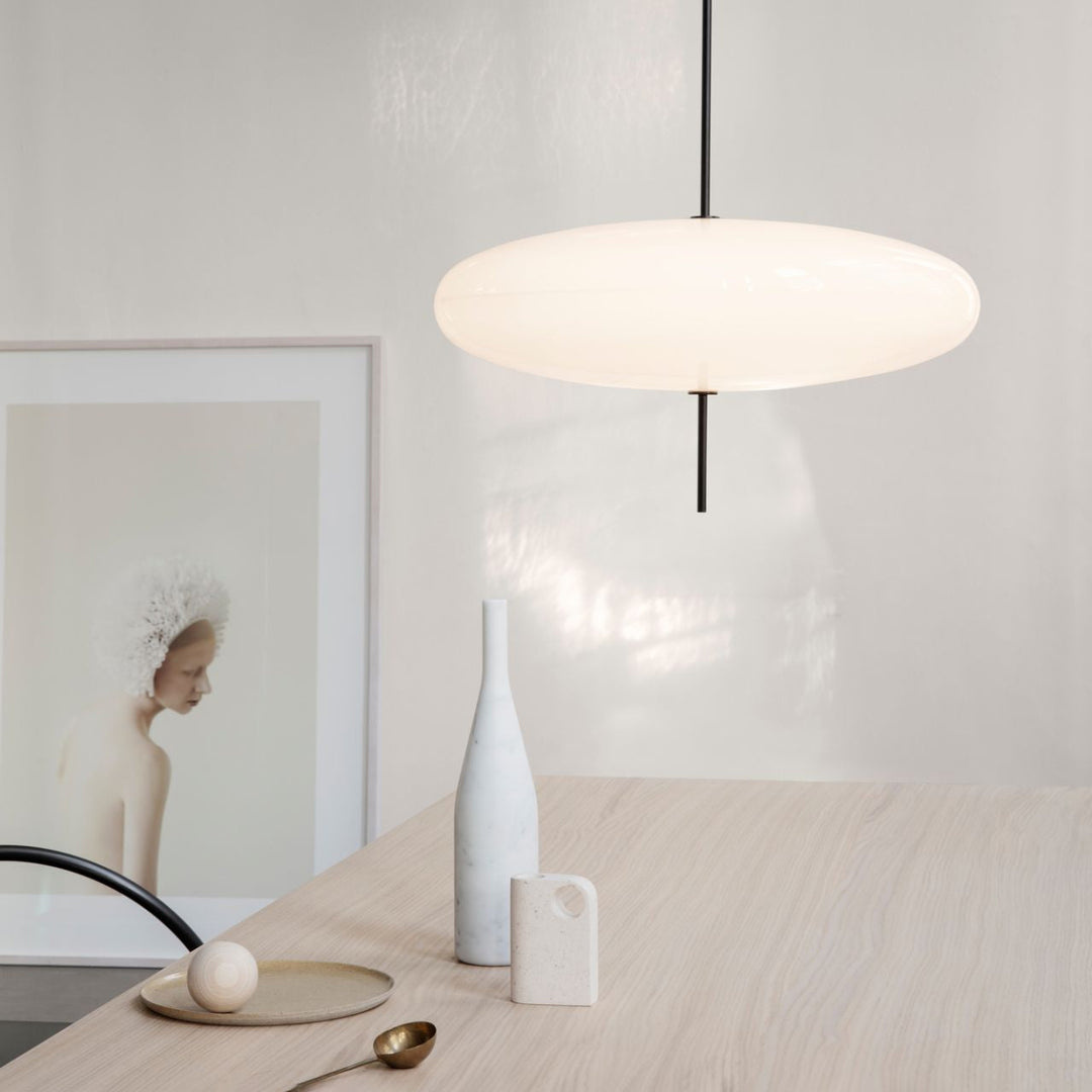 Lampa wisząca Opal Disc