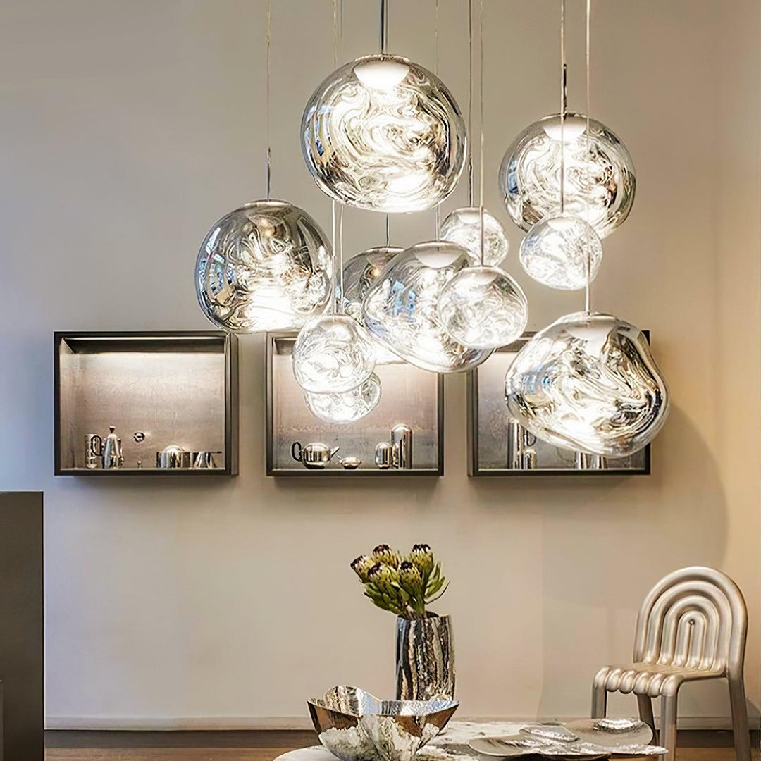 Lampa wisząca Lava z przewodem zawieszanym na haku