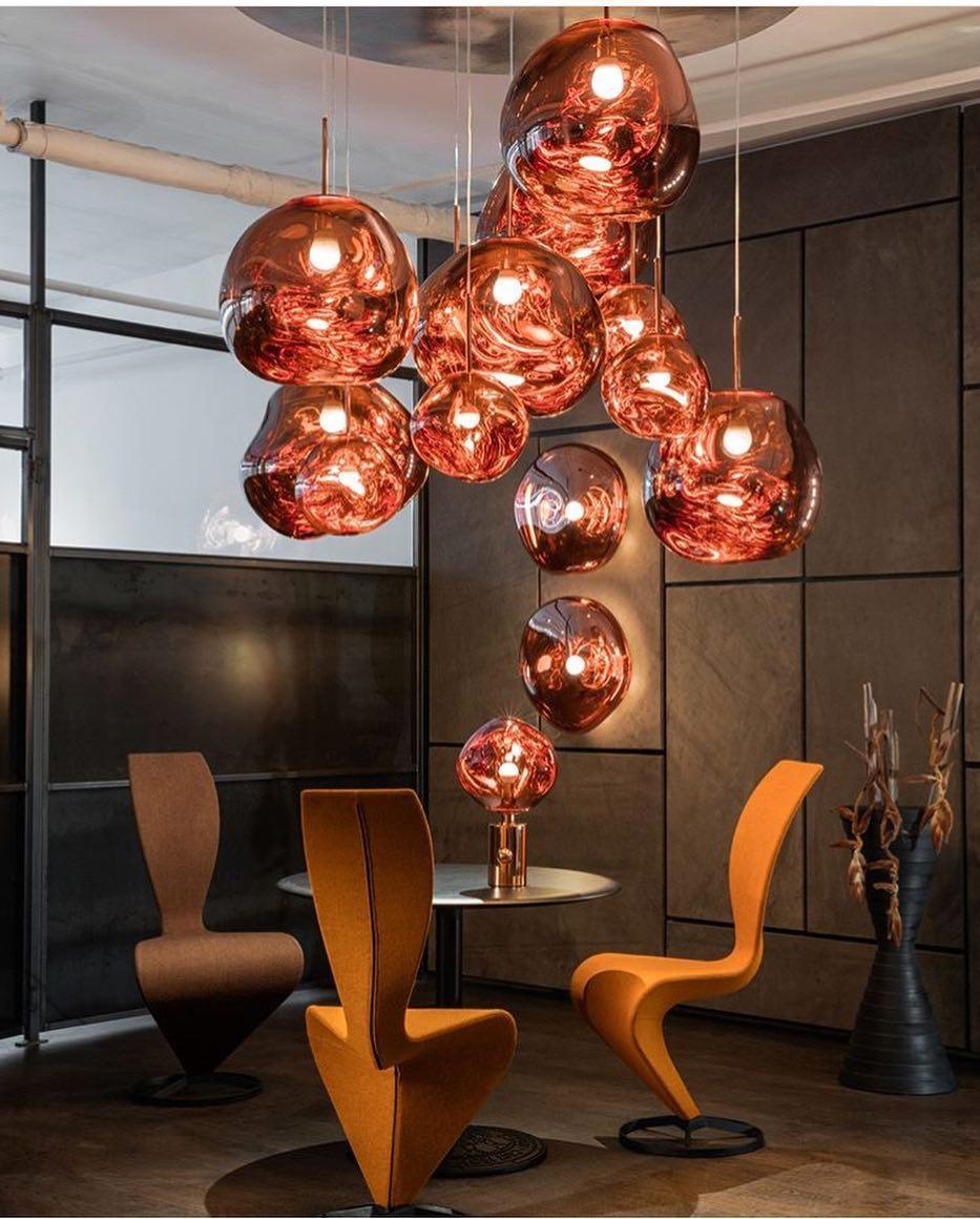 Lampa wisząca Lava z przewodem zawieszanym na haku