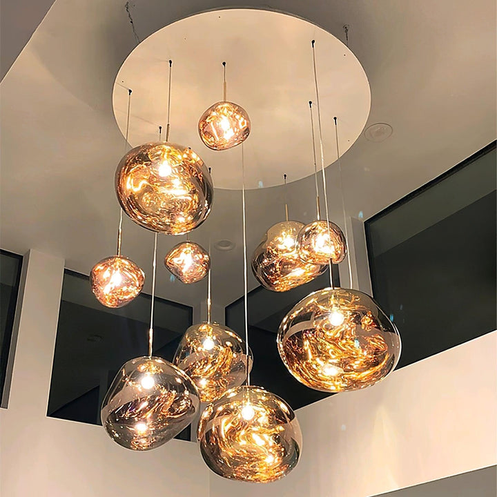 Lampa wisząca Lava z przewodem zawieszanym na haku