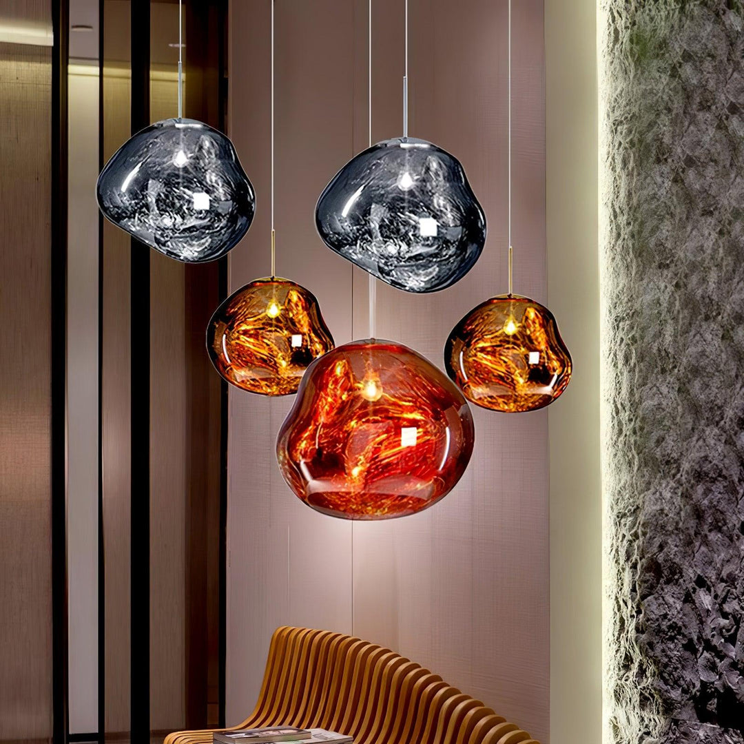 Lampa wisząca Lava z przewodem zawieszanym na haku