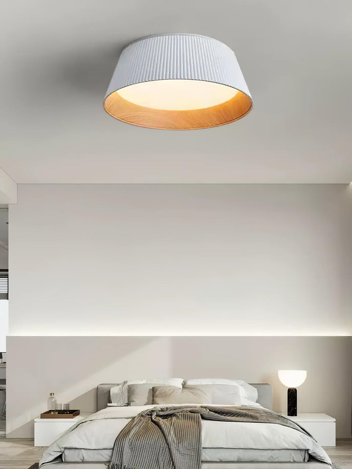 Nowoczesna Lampa Sufitowa z Żłobieniami