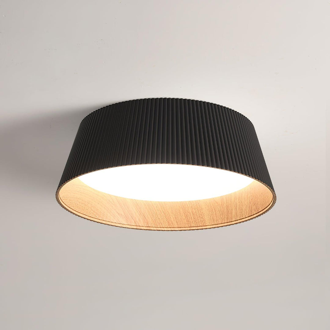 Nowoczesna Lampa Sufitowa z Żłobieniami