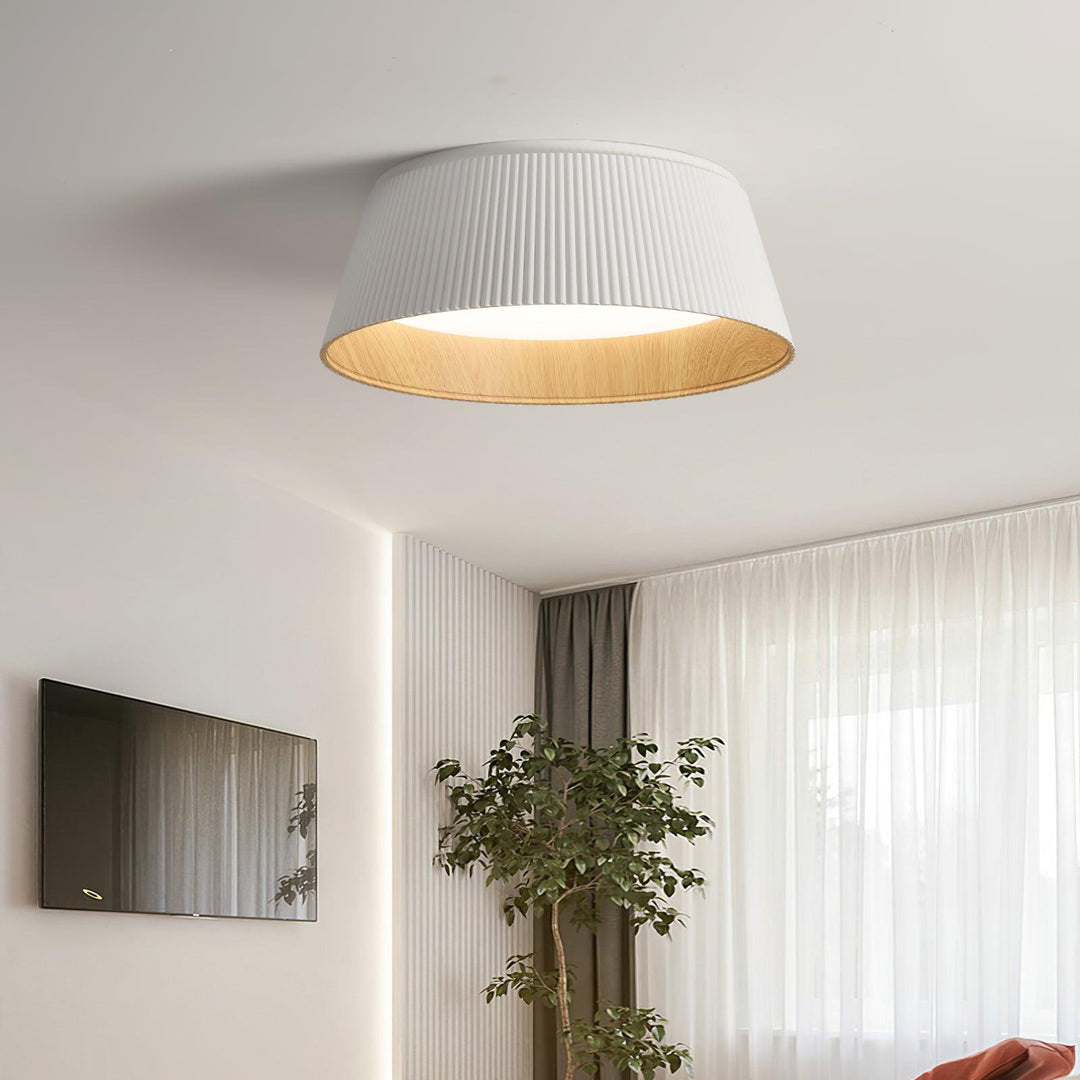 Nowoczesna Lampa Sufitowa z Żłobieniami