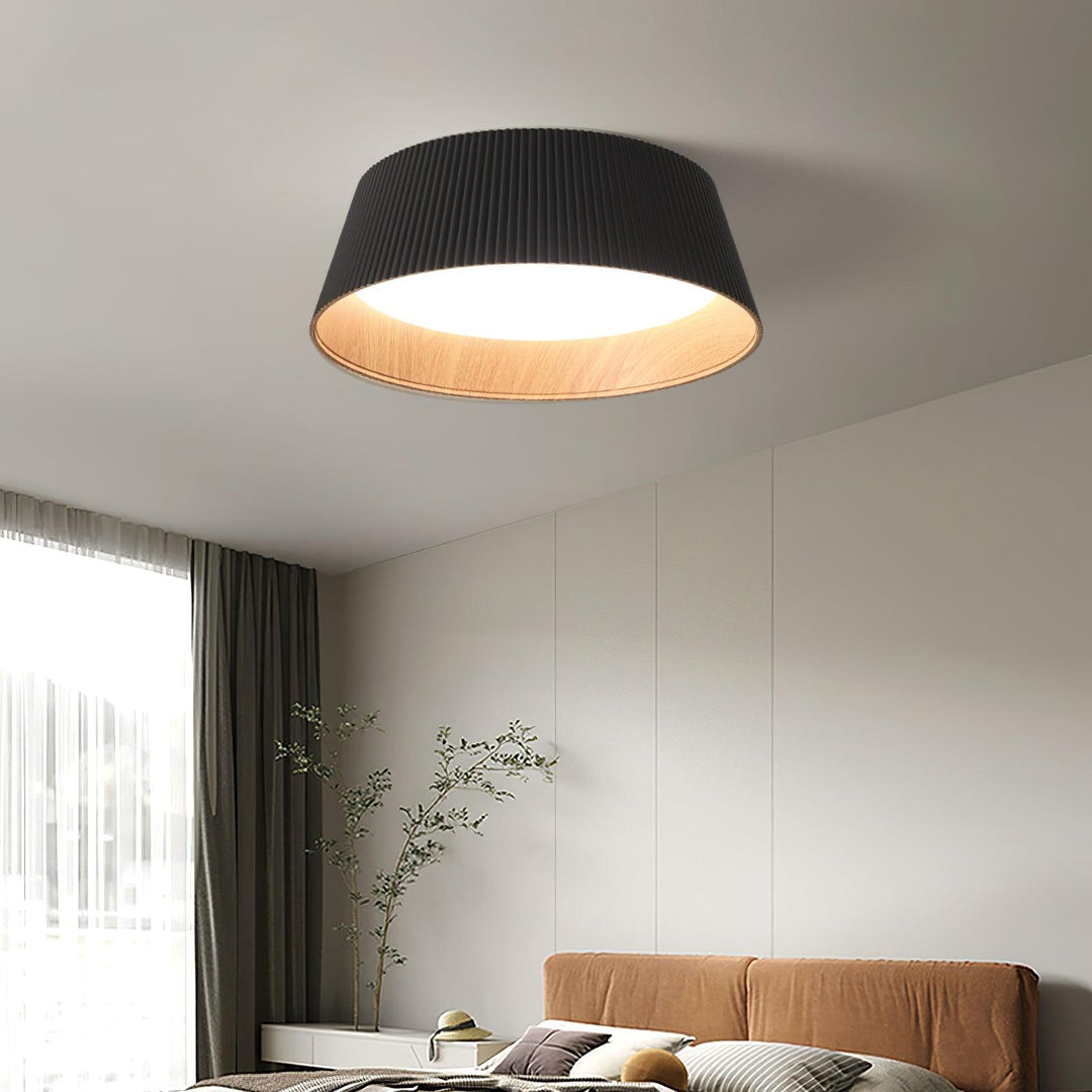 Nowoczesna Lampa Sufitowa z Żłobieniami