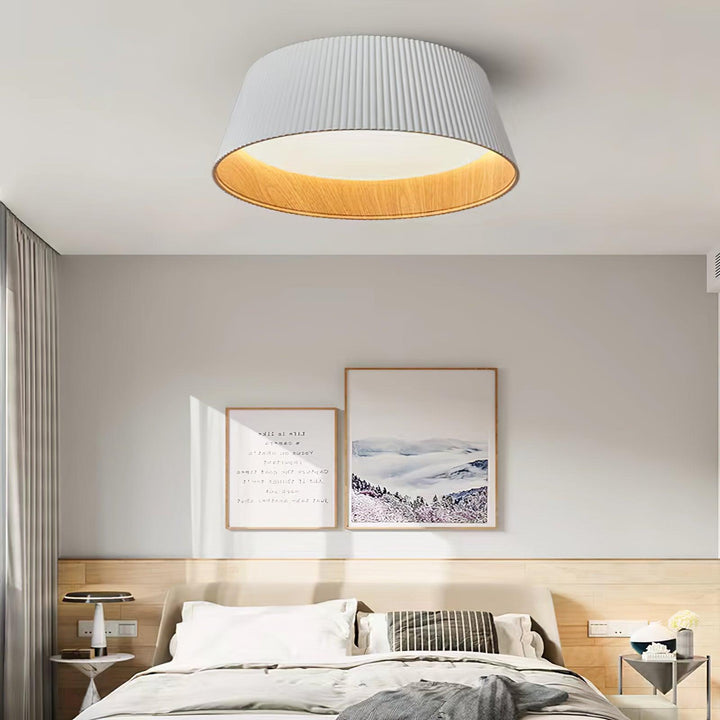 Nowoczesna Lampa Sufitowa z Żłobieniami