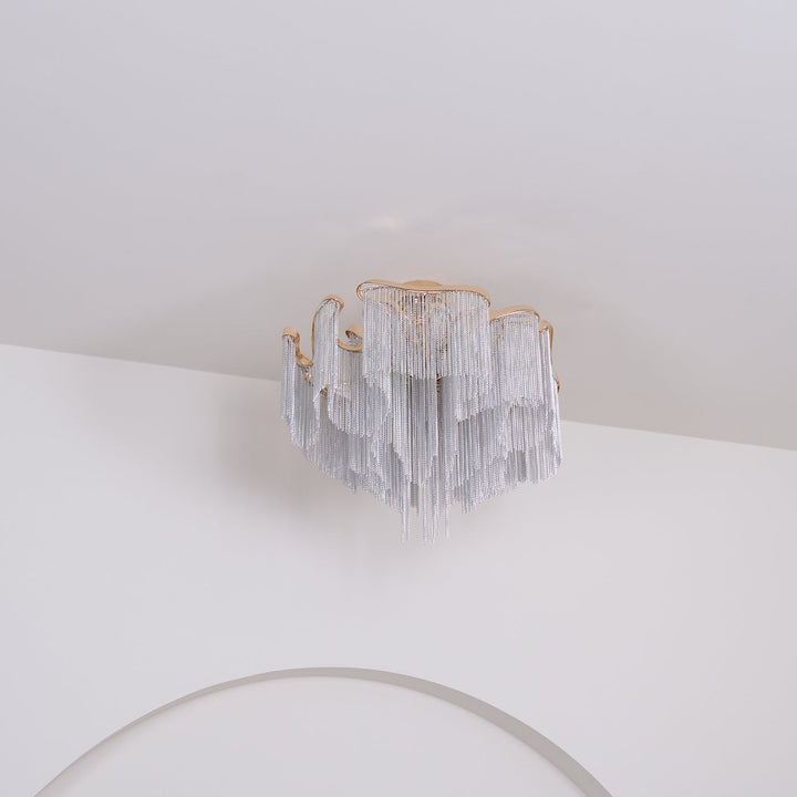 Nowoczesna Lampa sufitowa z Frędzlami