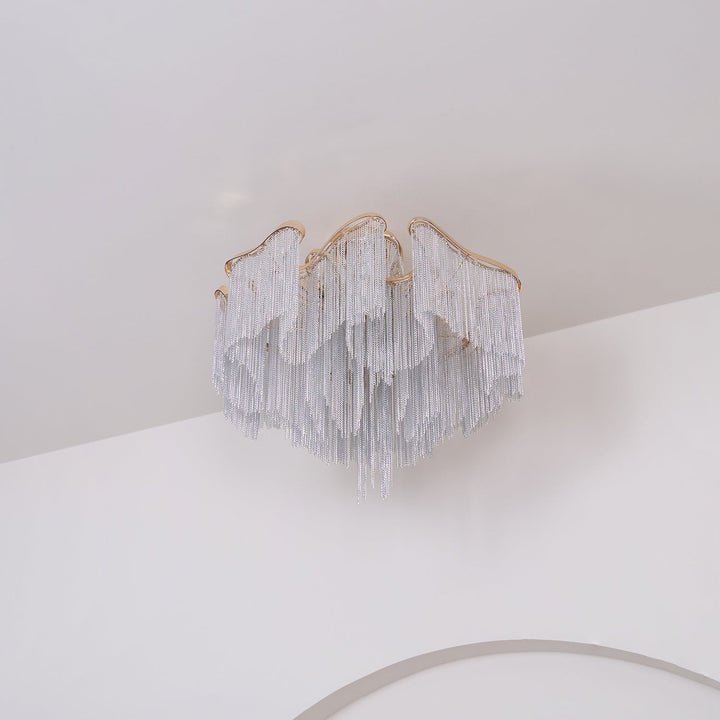 Nowoczesna Lampa sufitowa z Frędzlami