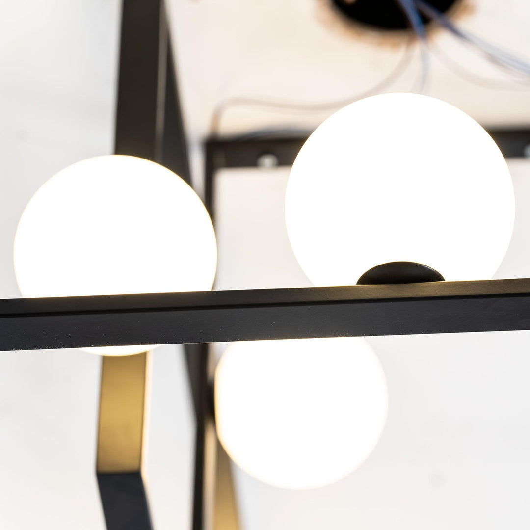 Szklana lampa sufitowa Mondrian
