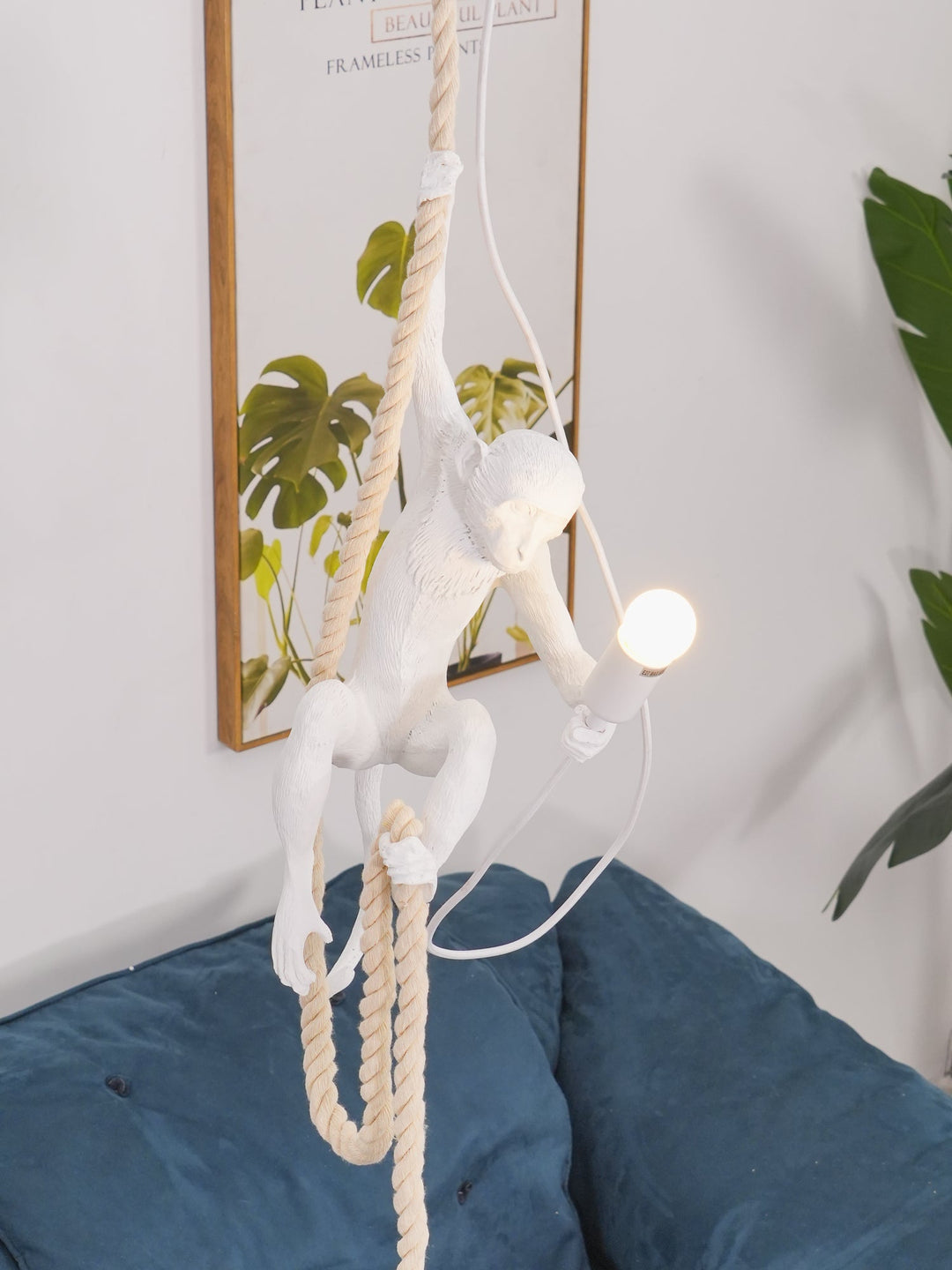 Lampa wisząca Małpa