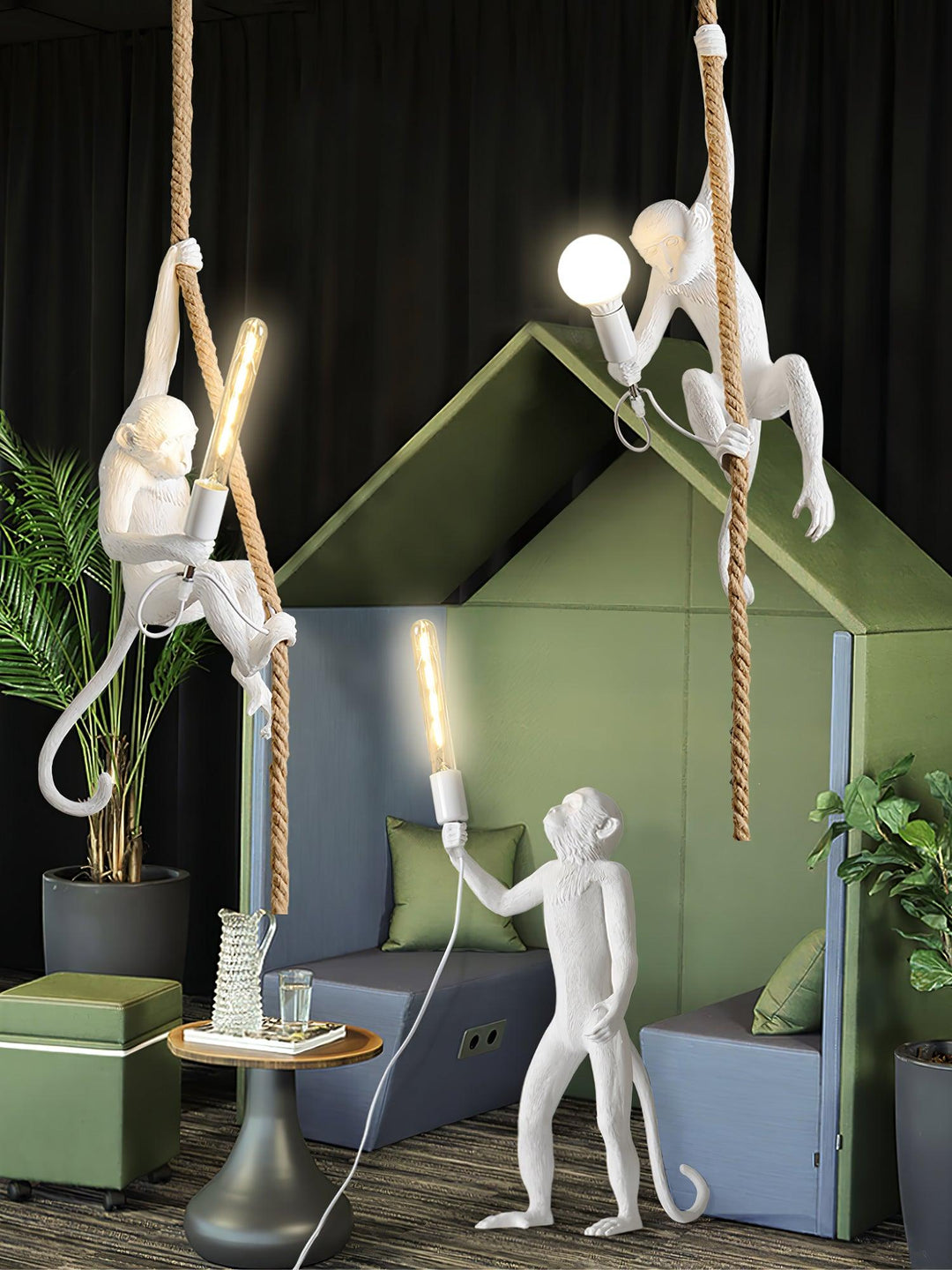 Lampa wisząca Małpa