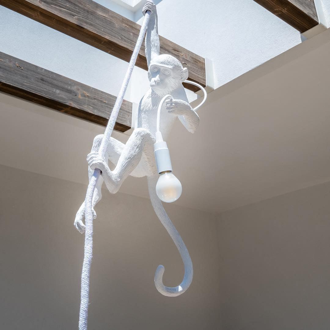 Lampa wisząca Małpa
