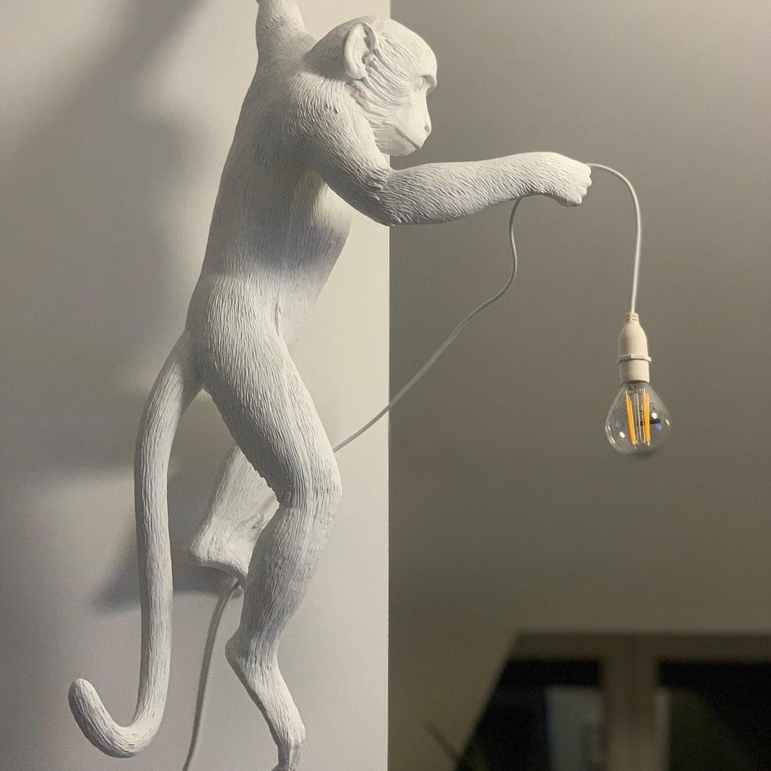Lampa Ścienna Małpa