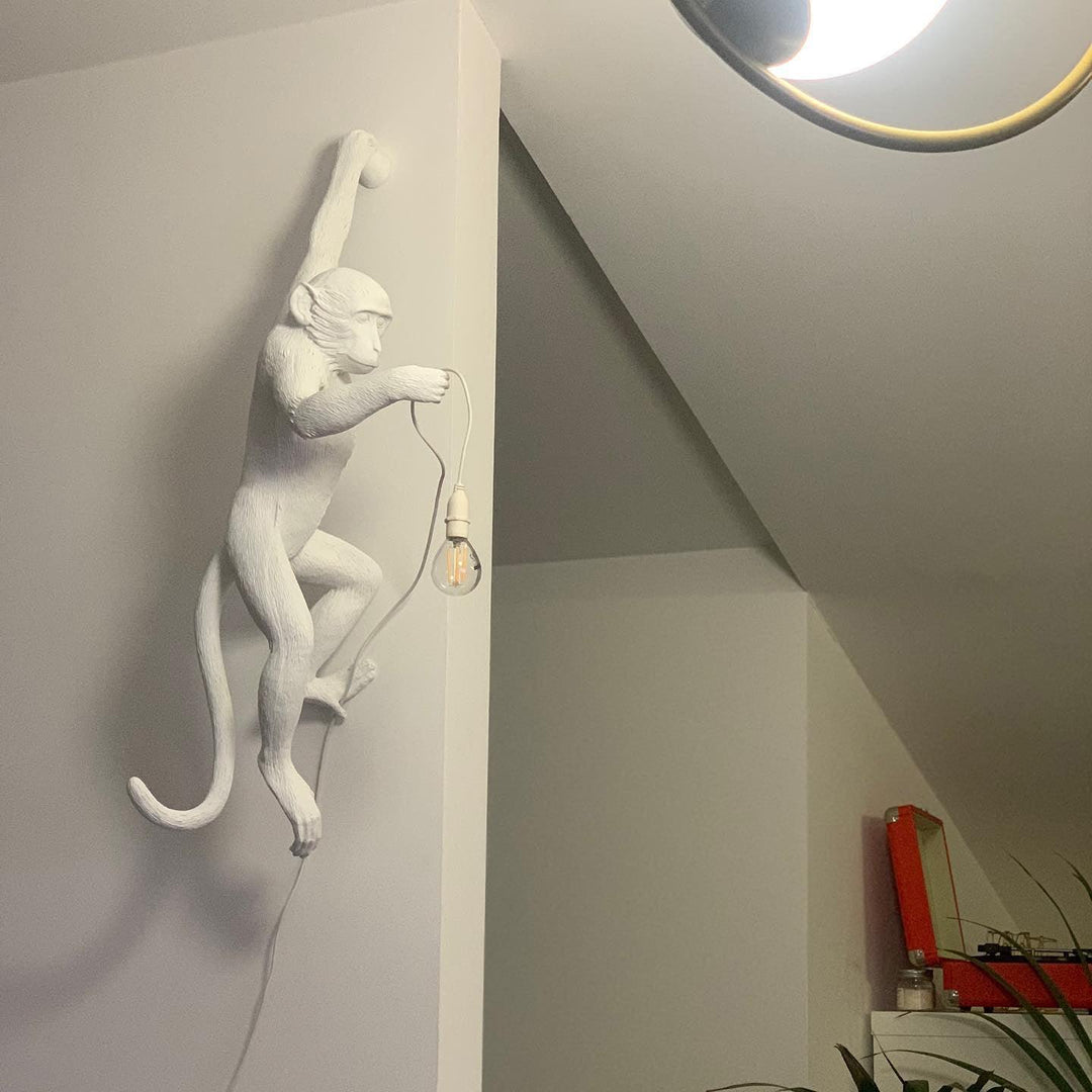 Lampa Ścienna Małpa