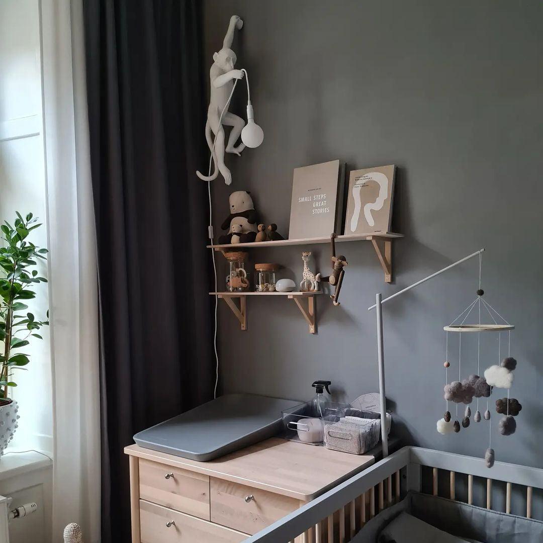 Lampa Ścienna Małpa