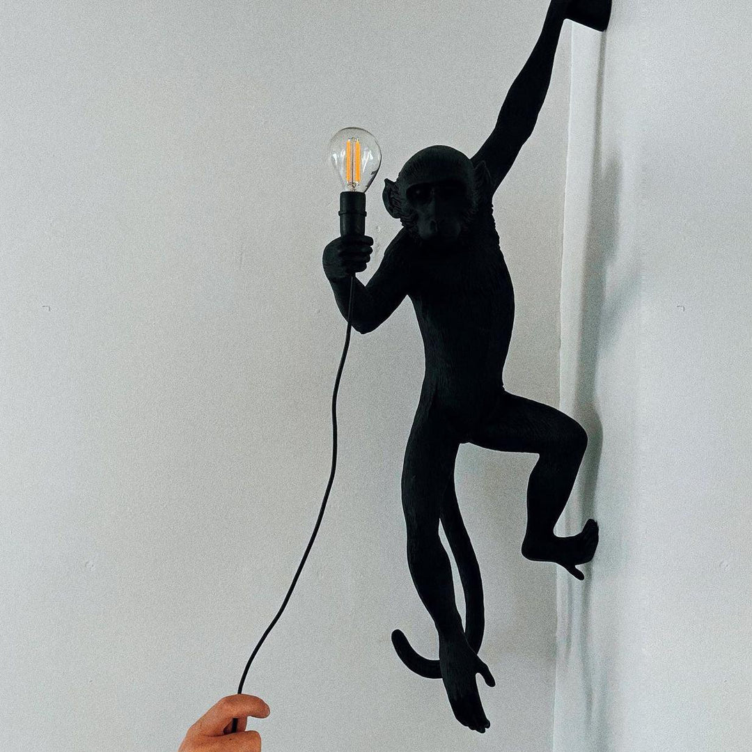 Lampa Ścienna Małpa