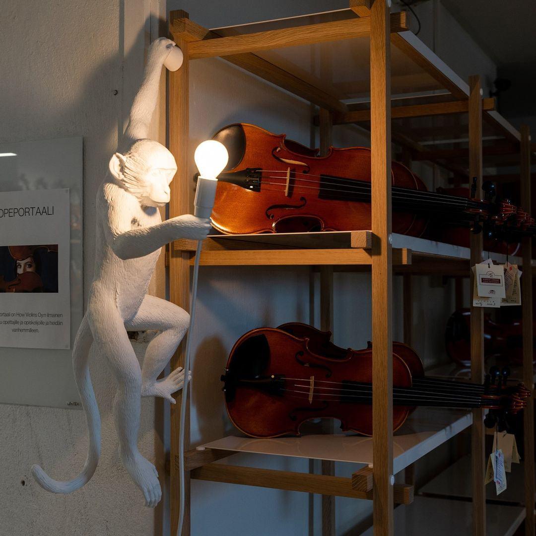 Lampa Ścienna Małpa
