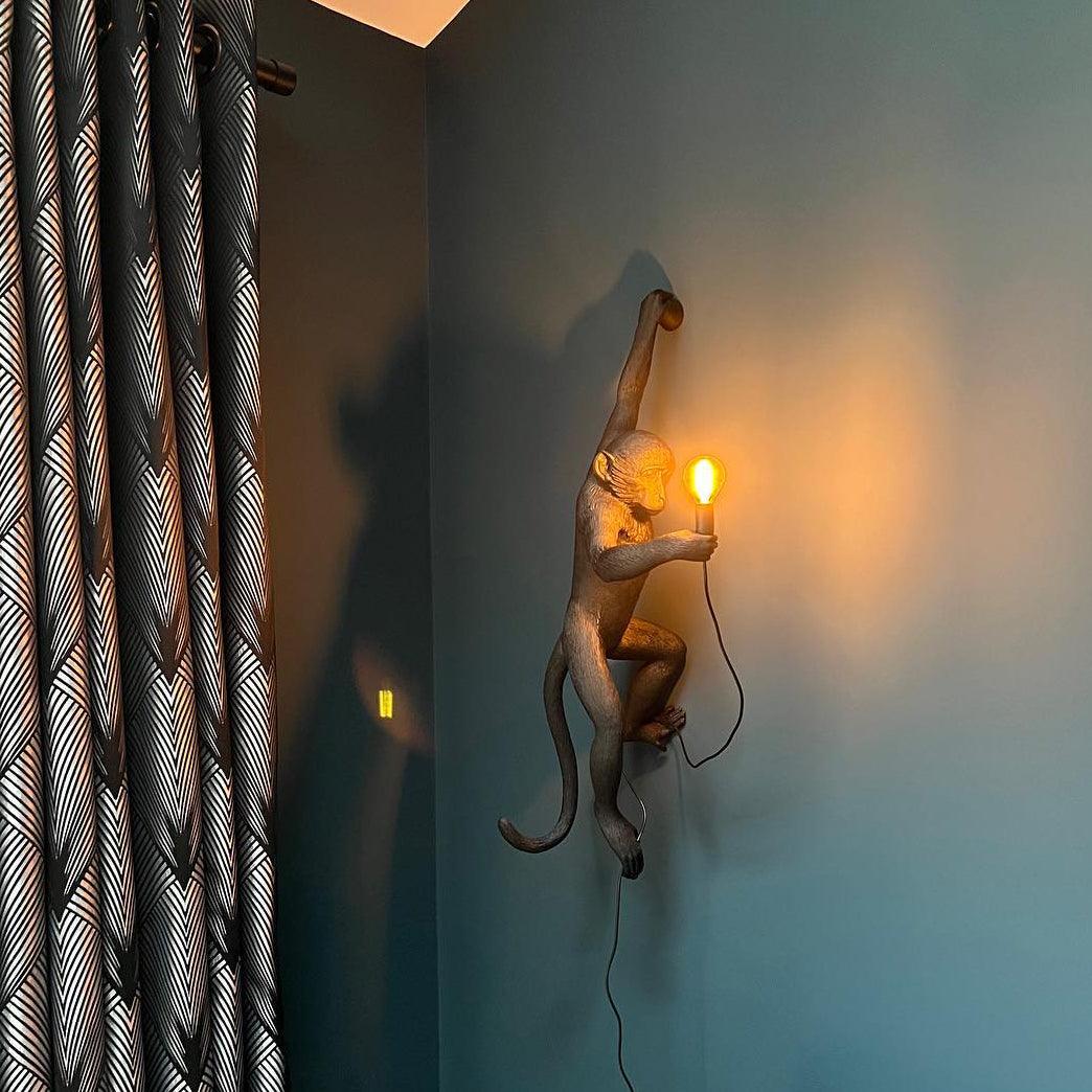 Lampa Ścienna Małpa