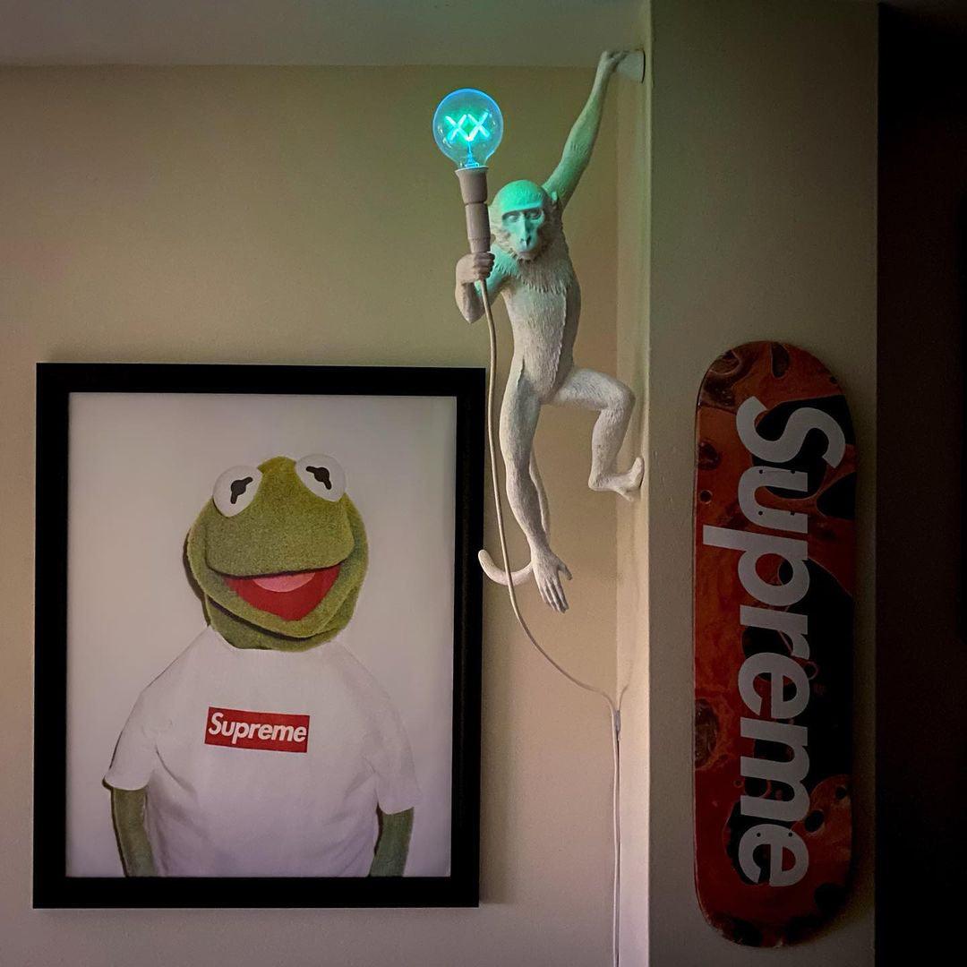 Lampa Ścienna Małpa