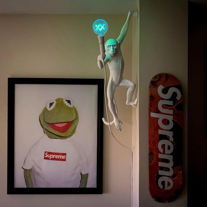 Lampa Ścienna Małpa
