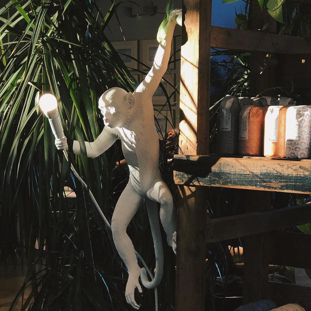 Lampa Ścienna Małpa