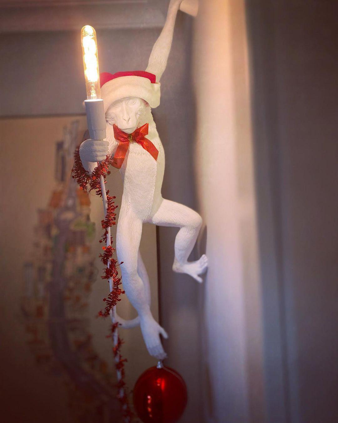Lampa Ścienna Małpa