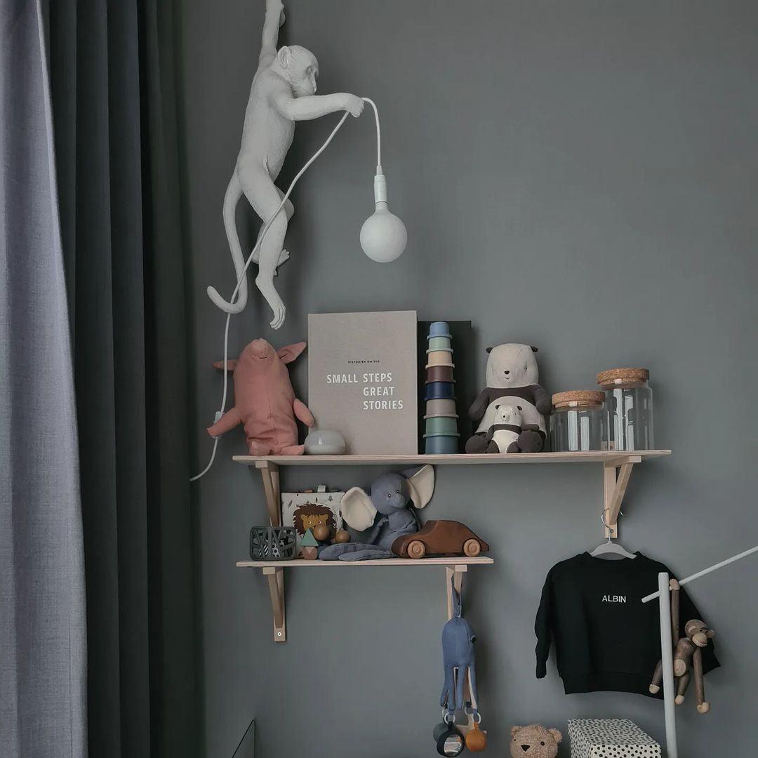 Lampa Ścienna Małpa